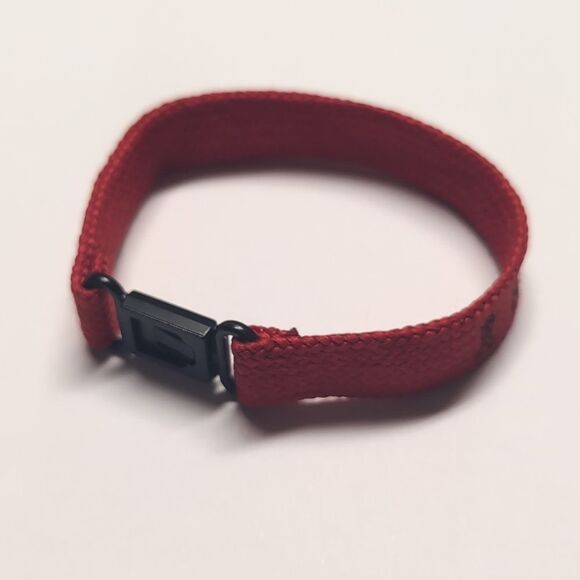 532 Red "Red Ribbon‎ Week" Cuff Bracelet - Picture 5 of 5